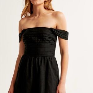 Abercrombie and Fitch black Emerson Romper